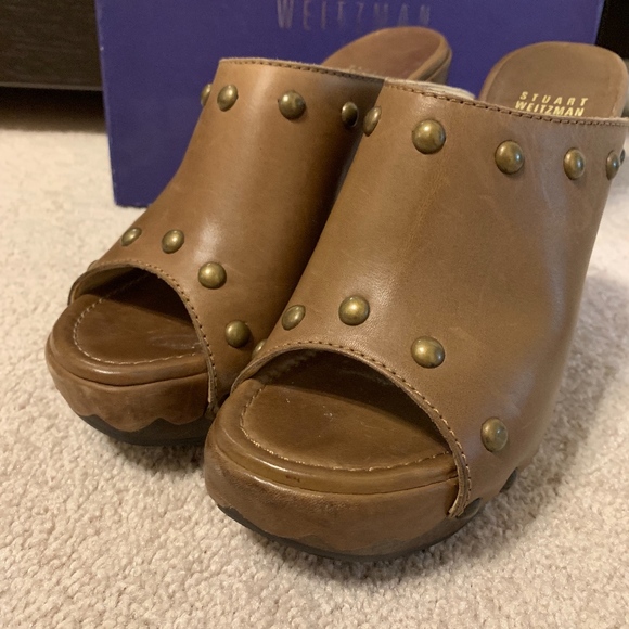 Stuart Weitzman Platform Clogs - Picture 3 of 8